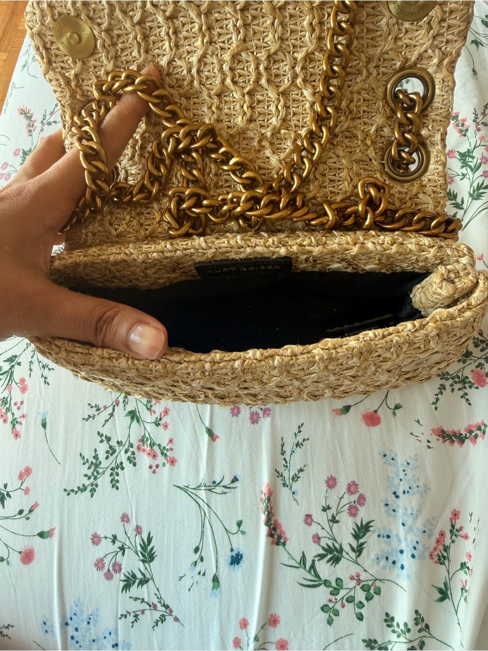 Kurt Geiger straw bag - Picture 8 of 9